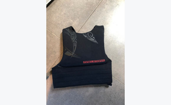 Impact vest, gilet, kite et planche