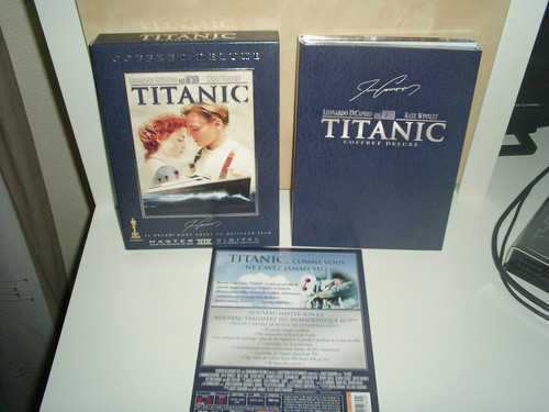Rare set 4 dvd thx titanic deluxe - DVDs - CDs - Books Saint Martin •  Cyphoma