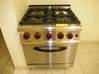 Photo for the classified Piano 4 burners gas and gas oven Saint Martin #2