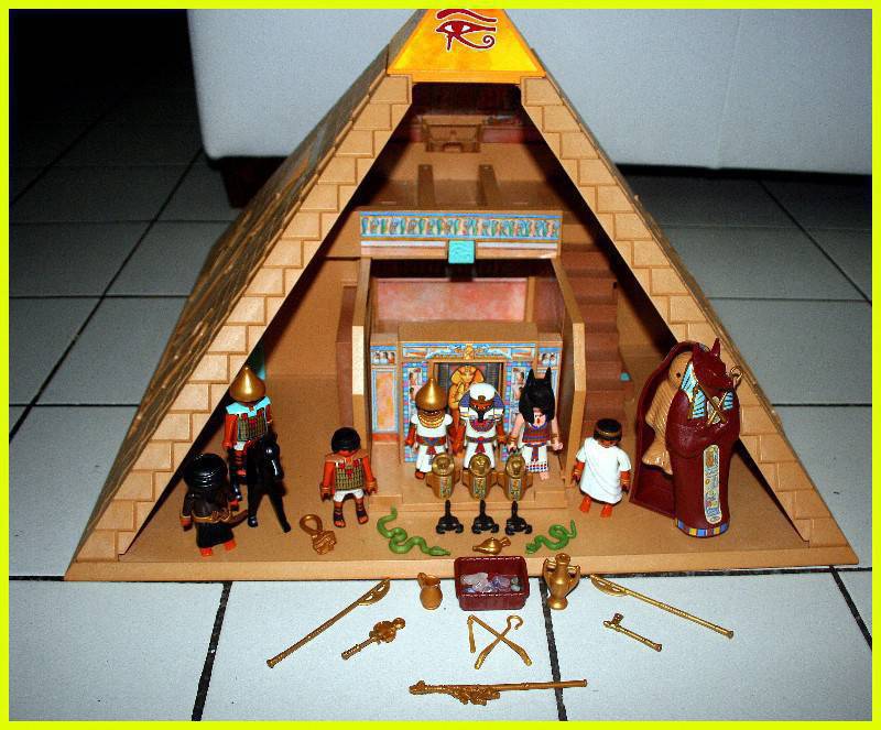 Playmobil - 4240 - Pyramide égyptienne : : Jeux et Jouets