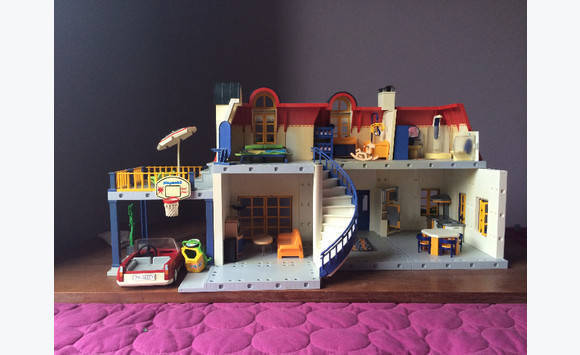 maison playmobil moderne