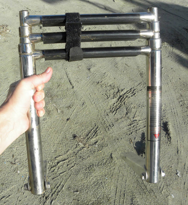 Collapsible ladder for boat Accessories Fittings Saint Martin • Cyphoma