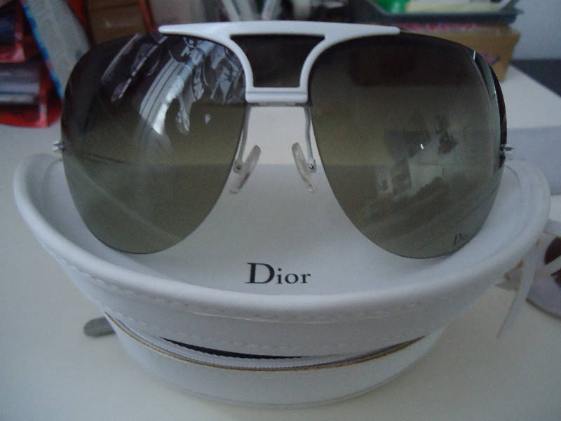 dior sunglasses metal frame