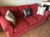 Photo for the classified 2 SOFAS in coral color fabric Saint Martin #0