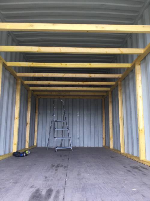 Mezzanine for container - Miscellaneous Saint Barthélemy • Cyphoma