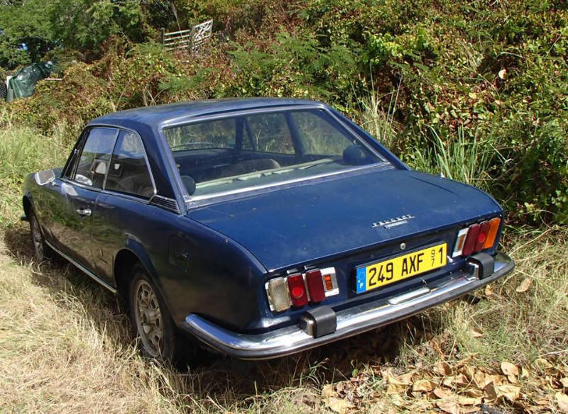 Maquette Voiture Peugeot 504 Coupé 1972 Noir - Échelle 1:18 Norev - Portes Et Capot Ouvrants - Neuf