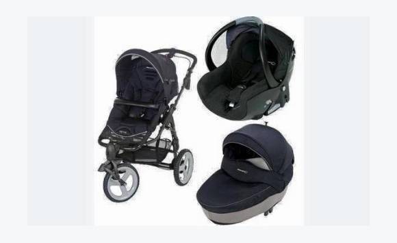 trio baby stroller