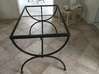Photo for the classified Table wrought iron stand Saint Barthélemy #0