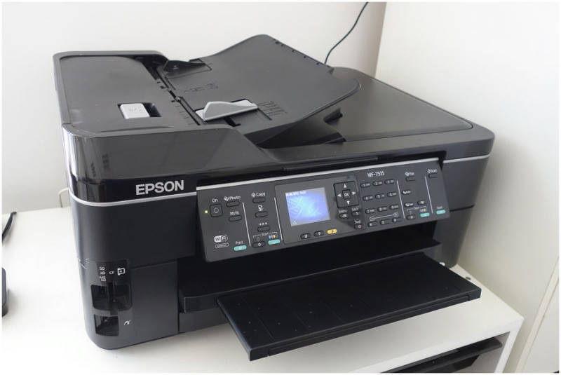 Printer multifunction a3/a4 epson wf-7515 - Computers Saint Martin • Cyphoma