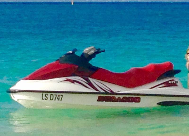 Jet ski gti 130 Water Scooters Jet Skis Saint Martin • Cyphoma