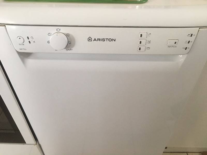 ariston dishwashing machine