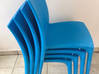 Photo de l'annonce chaises plastique bleu empilables Saint-Martin #0