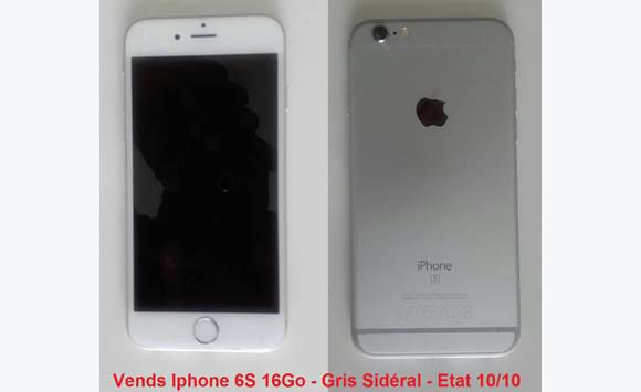 Iphone 6s 16gb Gris Sidéral