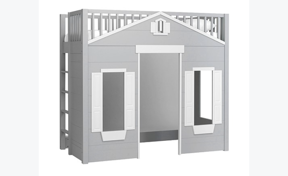 Pottery Barn Kids Playhouse Bed Mattress Included Furniture And