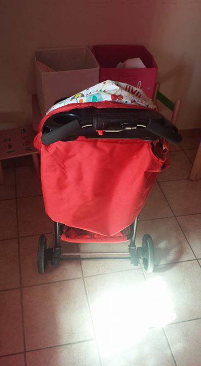 poussette graco rouge