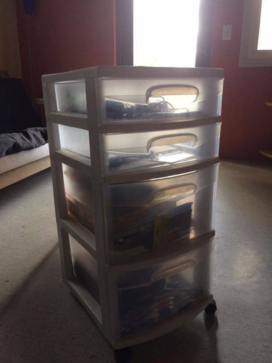 Plastic 4 Drawer Storage Unit Furniture And Decoration Saba