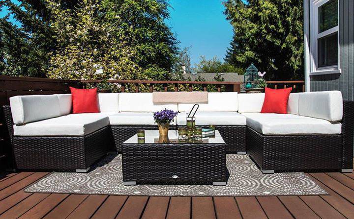 7 Pc Patio Furniture Set
