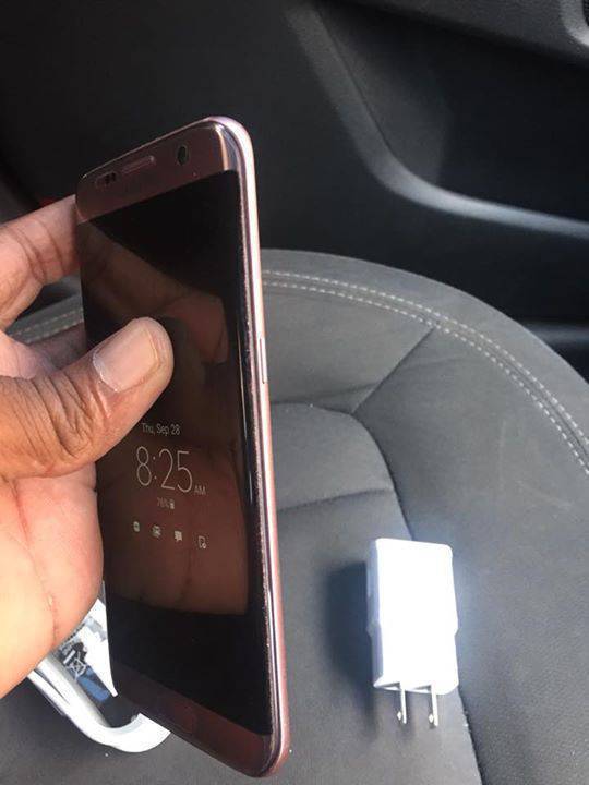 Samsung Galaxy S7 Edge Rose Gold Telephony Antigua And Barbuda