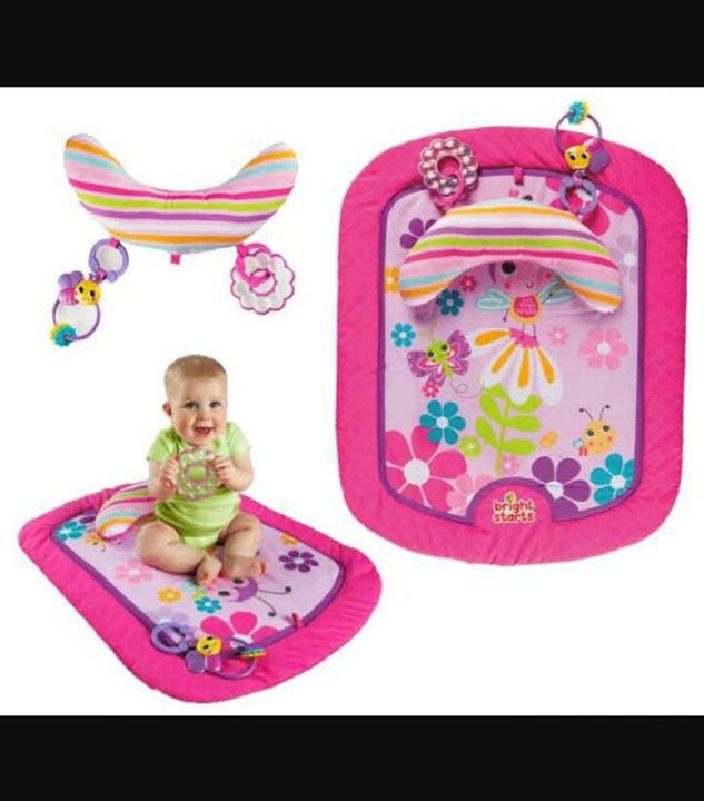 Bright Starts Play Mat And Pillow With Toy Childcare Baby Gear