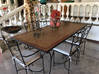 Photo for the classified 1tables wood and glass + 1 Moroccan table Saint Martin #1
