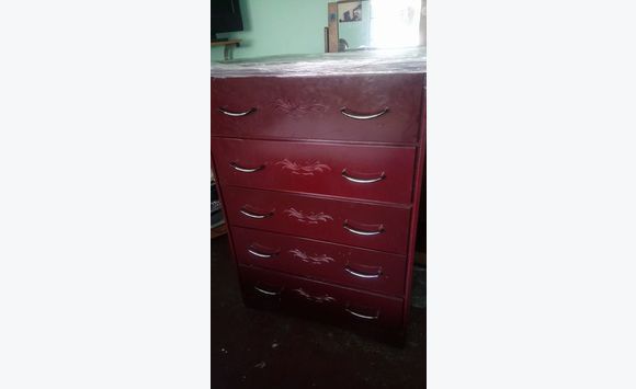 Chest Of Drawers 5 Draws Furniture And Decoration Saint Lucia