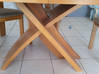 Photo for the classified Oval wooden table and 6 chairs Saint Martin #3