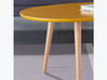 Photo for the classified Yellow mustard lacquered Scandinavian coffee table Saint Martin #1