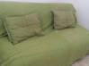 Photo for the classified slight duvet and 2 pillowcases d anise green pillow Saint Martin #0