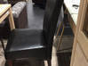 Photo de l'annonce Table en bois (170 cm) + 6 chaises imitation cuir Saint-Martin #1