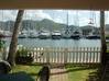 Photo de l'annonce studio avec ponton d’accostage, yard, vue sur le lagon Simpson Bay Sint Maarten #4