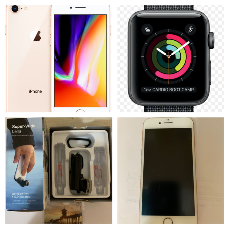 Iphone 8 gold 64 gb + apple watch nike + olloclip - Telephony 