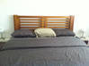 Photo for the classified KING SIZE BED IN SOLID WOOD AND ITS MATTRESS Saint Martin #1