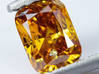 Photo de l'annonce Diamant 0,50 ct jaune orange vif très rare / JCG97 Guadeloupe #3