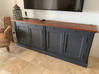 Photo for the classified Anthracite grey wood TV cabinet Saint Martin #0