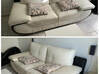 Photo for the classified cream leather sofa Saint Martin #0