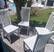 4 chaises en teck massif